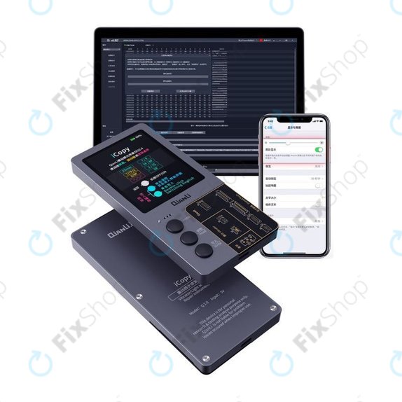 True Tone, сензор за осветеност, програмиране на вибрации и тестер за батерия (iPhone 7 - 11 Pro Max), QianLi iCopy Plus 2.2