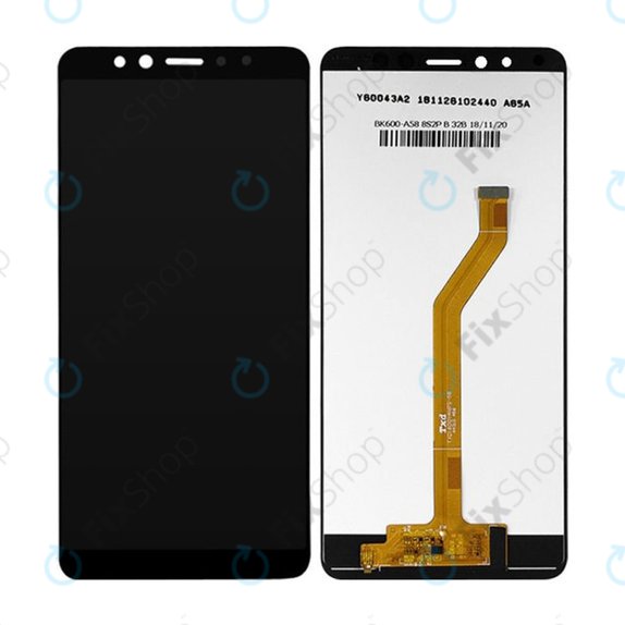 дисплей за Lenovo K5 Pro, Тъчскрийн без рамка, черен, Black, TFT
