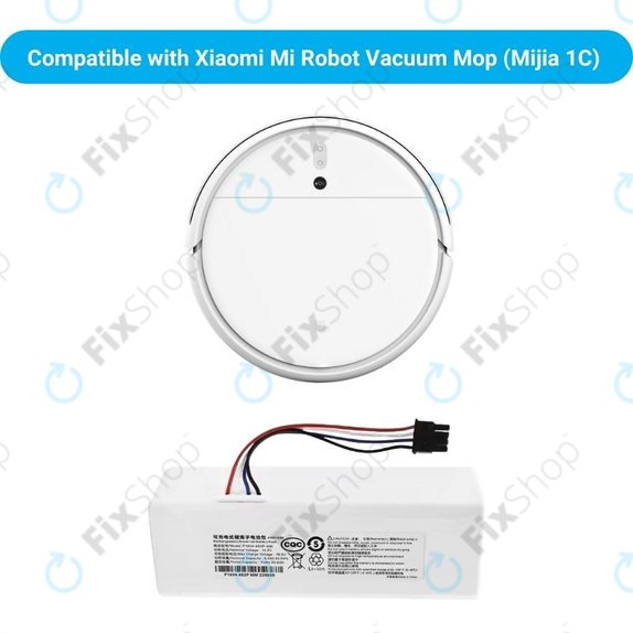 Батерия за Xiaomi Mi Robot Vacuum Mop (Mijia 1C), STYTJ01ZHM, Li-Ion 14.4V 2600mAh