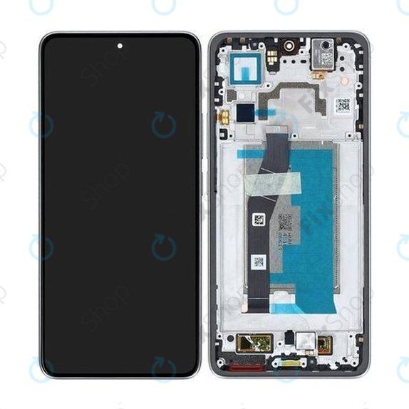 Дисплей за Xiaomi 14T, Titan Gray, Тъчскрийн с рамка, 5600040N12A00 Genuine Service Pack