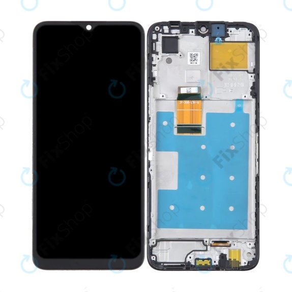 дисплей за Honor X6, Тъчскрийн и рамка, Midnight Black, TFT