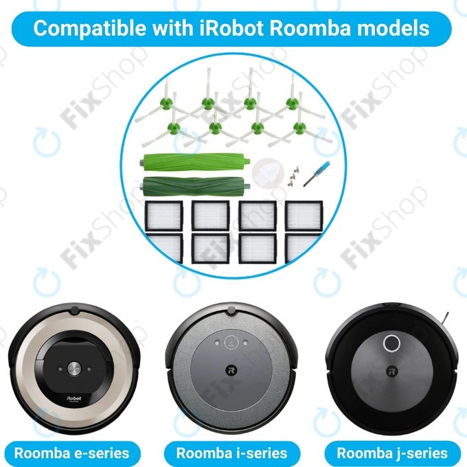 Разширен комплект за iRobot Roomba e-series, i-series, j-series