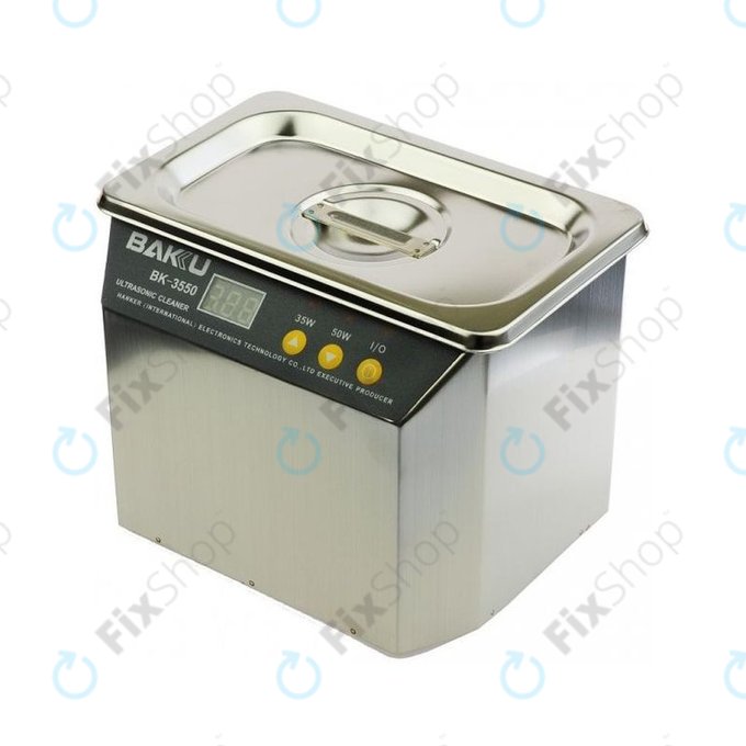 Ултразвуков почистващ уред, неръждаема стомана, 0.5L, Baku BK-3550