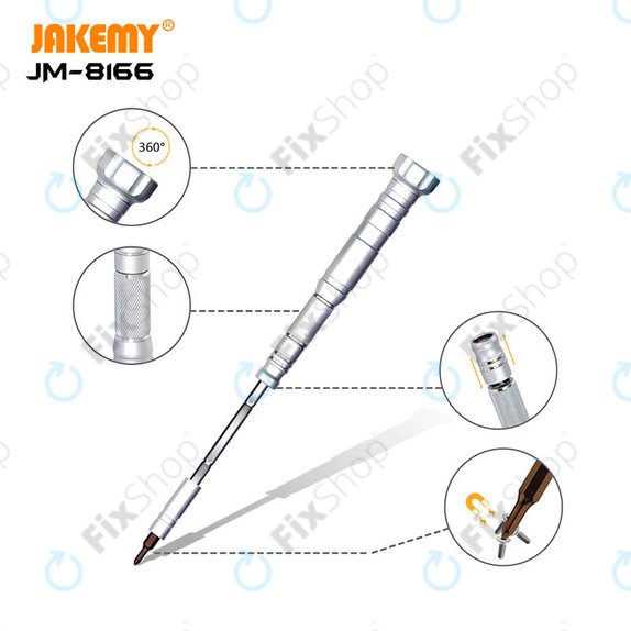 Многофункционален комплект отвертки 61в1, Jakemy JM-8166
