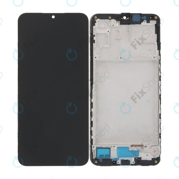 Дисплей за Samsung A16 5G, Blue Black, Тъчскрийн с рамка, TFT
