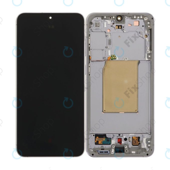 Дисплей OLED за Samsung S25 FE, Jetblack, Тъчскрийн с рамка