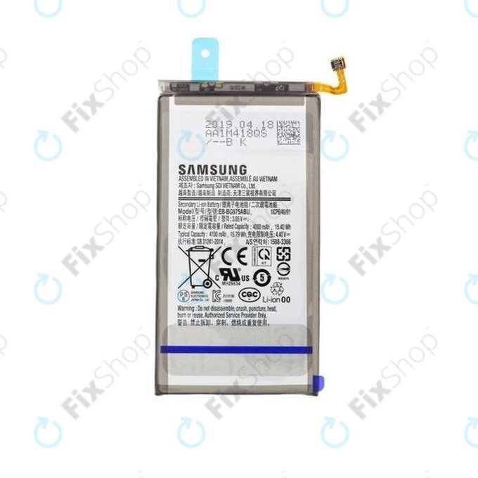 Батерия за Samsung S10 Plus G975F, EB-BG975ABU, 4100mAh, GH82-18827A, Genuine Service Pack
