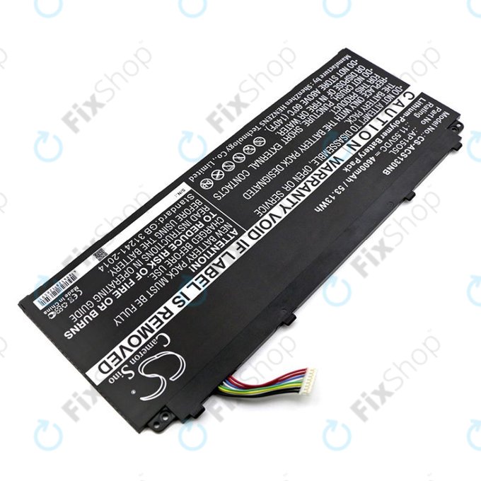 Батерия за Acer Aspire S13, Chromebook R13, 4600mAh, Li-Pol, 11.55V, AP15O3K, HQ