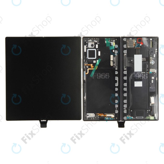 Дисплей за Samsung Z Fold 7 F966B, Jetblack, Тъчскрийн с рамка, GH82-37548C Genuine Service Pack