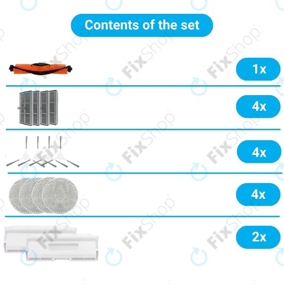 Комплект за Xiaomi Robot Vacuum H40