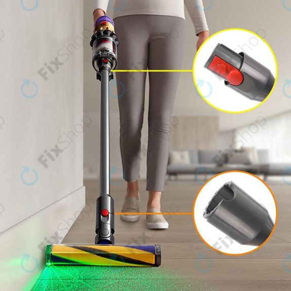 Смукателна тръба за Dyson V12, сребърен, Silver