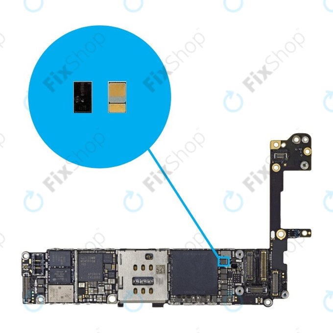 Диод за подсветка D4021 2pin за iPhone 6S, 6S Plus