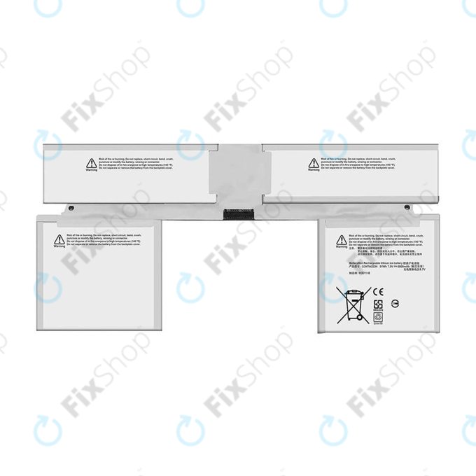 Батерия за Microsoft Surface Book 2, G3HTA021H, G3HTA023H, G3HTA024H, G3HTA048H, 6800mAh