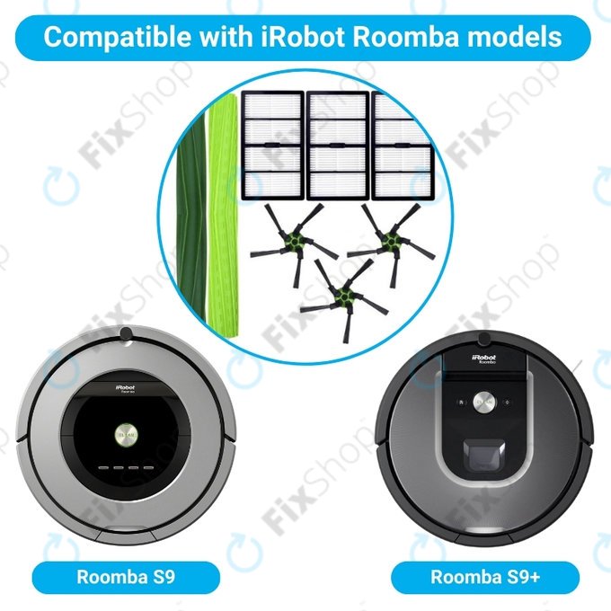 Пълен комплект за iRobot Roomba S9, S9+