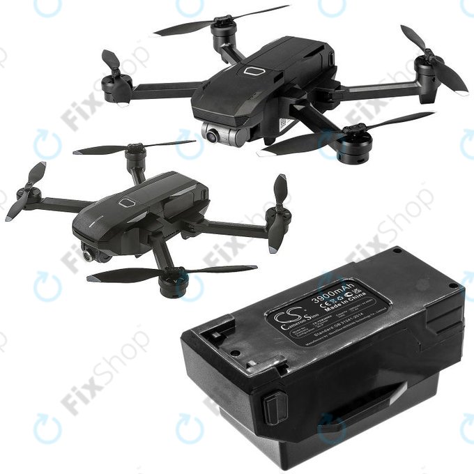 Батерия за Yuneec Mantis G, Q, 3900mAh, Li-Pol, 11.4V, YUNB3S2800, HQ