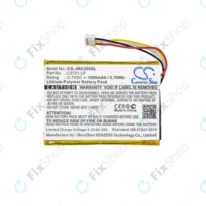Батерия за JBL Clip 3, 1000mAh, L0721-LF, HQ