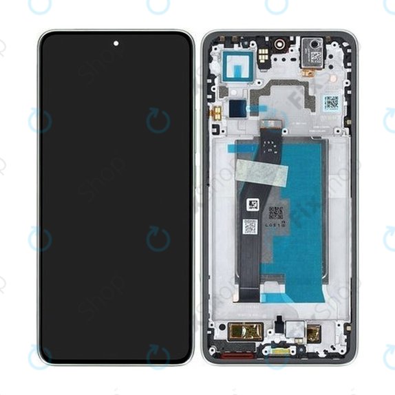 Дисплей за Xiaomi 14T, Lemon Green, Тъчскрийн с рамка, 5600060N12A00 Genuine Service Pack