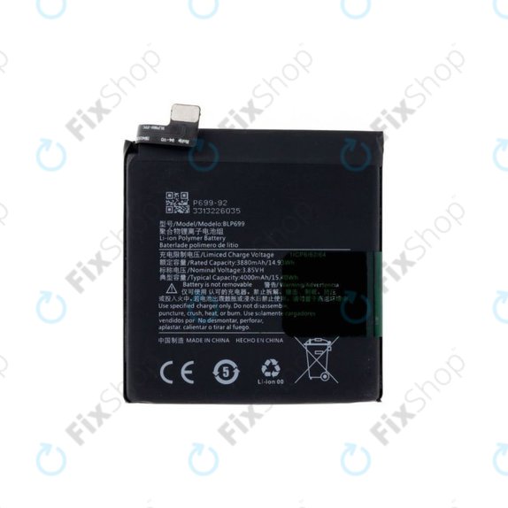 Батерия за OnePlus 7 Pro, BLP699, 4000mAh