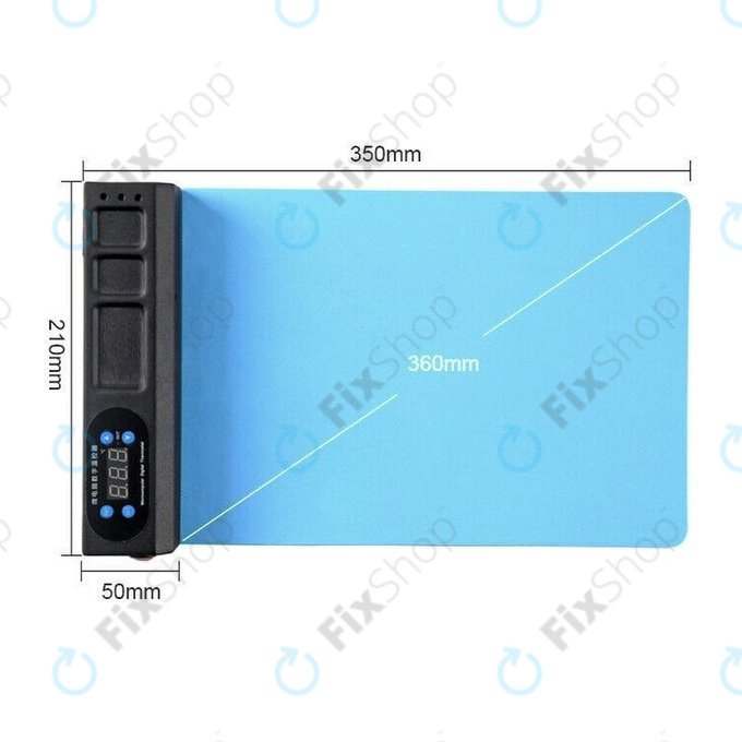 Нагревателна подложка - Разделител за LCD екран, Wylie WI-1805