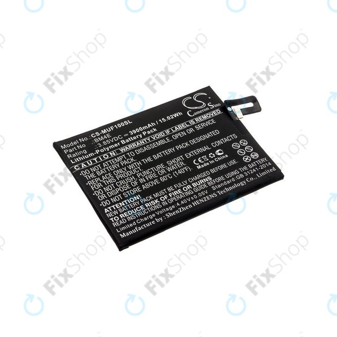 Батерия за Pocophone M1805e10a, Pocophone Poco F1, 3900mAh, Li-Pol, 3.85 V, BM4E, HQ