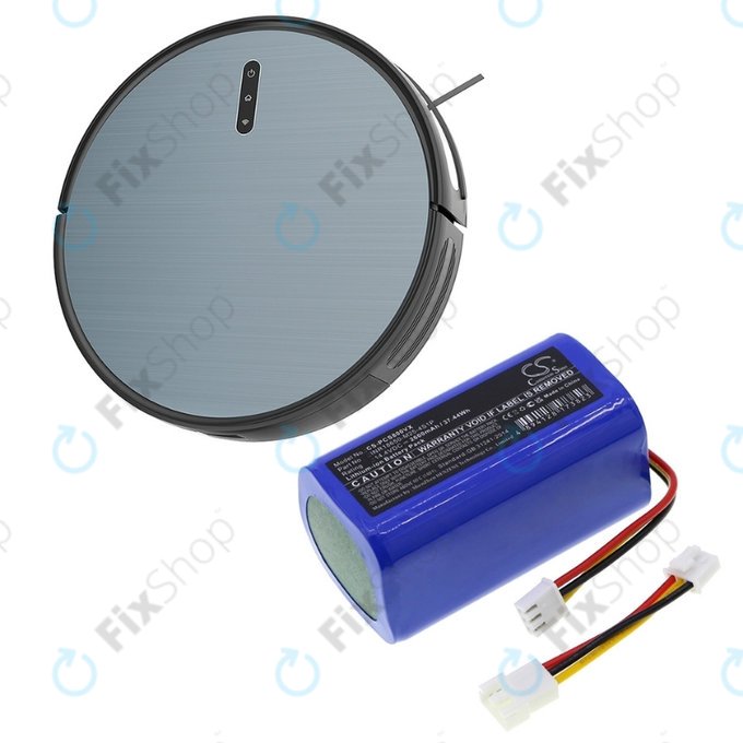 Батерия за Proscenic 800T, 820T, 830T, 2600mAh, Li-Ion, 14.4V, INR18650-M25-4S1P, HQ
