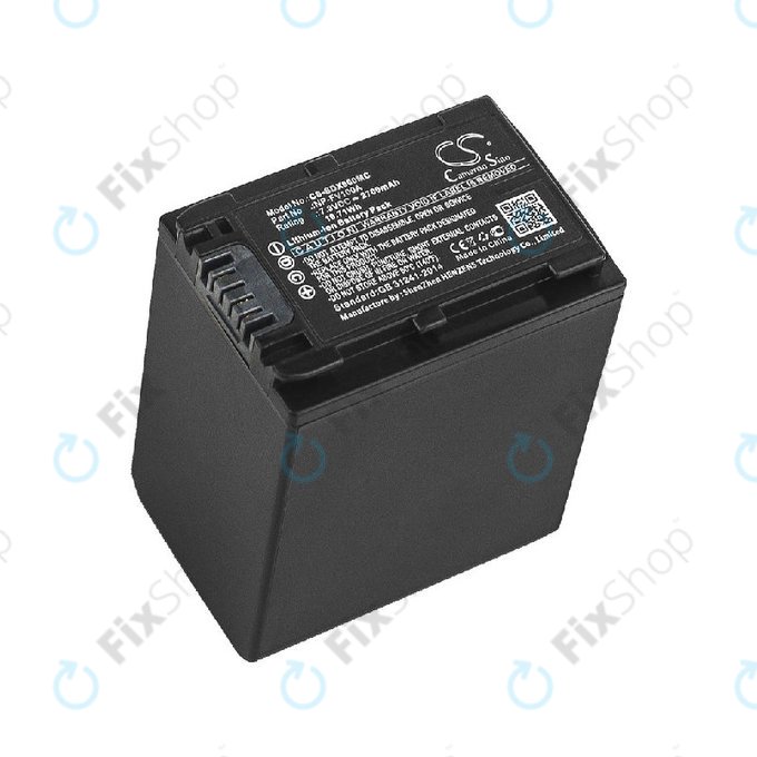 Батерия за Sony FDR-AX, HDR-CX, HDR-CX HDR-PJ, NEX-VG30, 2700mAh, Li-Ion, 7.3V, NP-FV100A, HQ