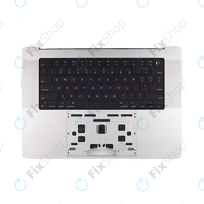 Горен корпус с клавиатура за MacBook Pro 16", A3403 (2024), с US клавиатура и батерия, Silver, 661-42824, Genuine Apple