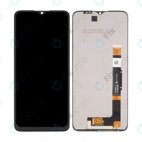дисплей за TCL 30E, 30 SE, Тъчскрийн без рамка, TFT