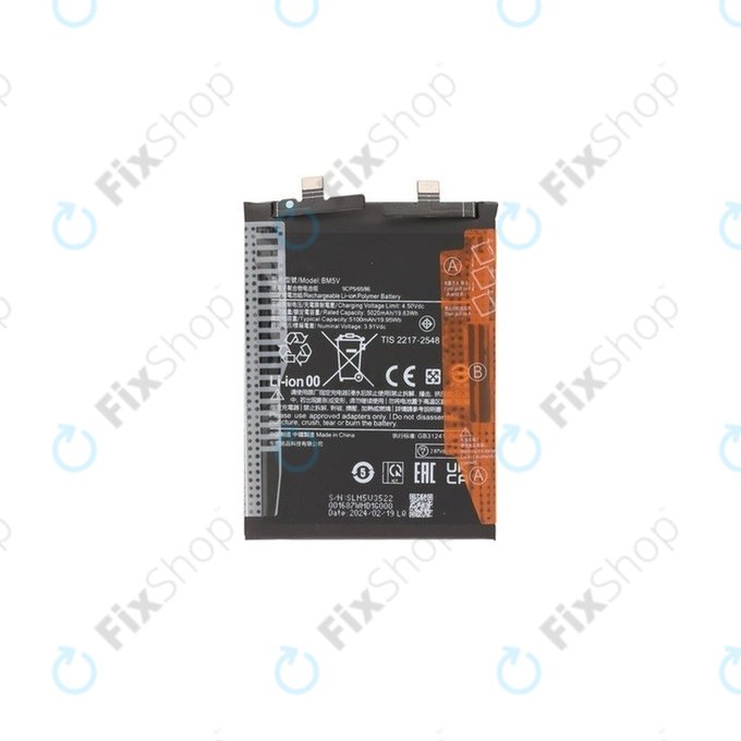 Батерия за Xiaomi Redmi Note 13 Pro 5G 2312DRA50C, 5100mAh, BM5V