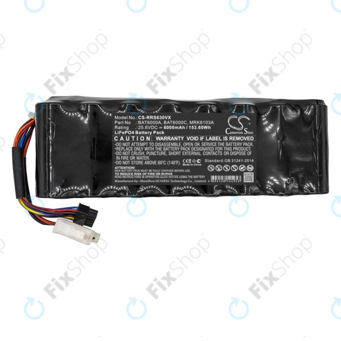 Батерия за Robomow, Wolf Garten, Cub Cadet, 6000mAh, LiFePO4, 25.6V, MRK6103A, HQ