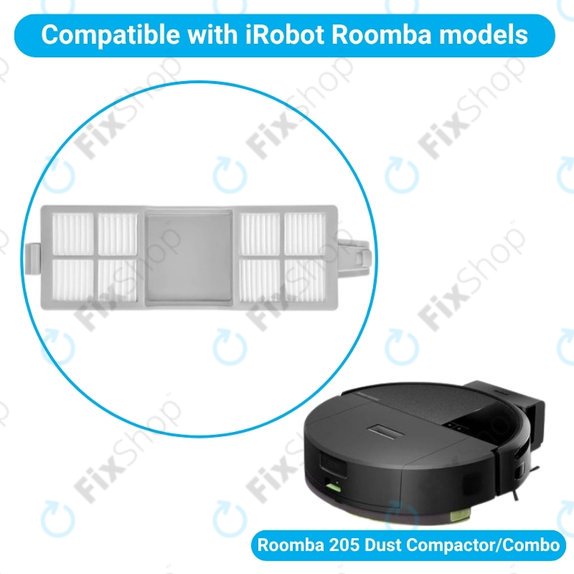Прахов филтър за iRobot Roomba 205 Dust Compactor, Dust Compactor Combo