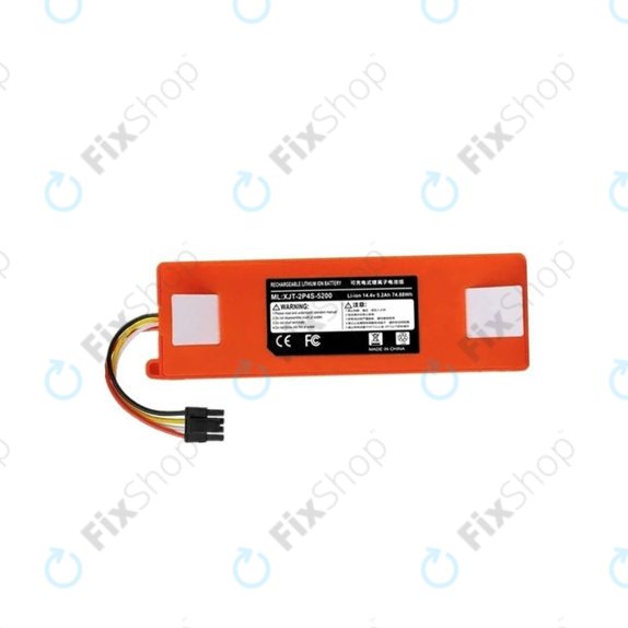 Батерия за Xiaomi Roborock Q5 Pro, Q5 Pro+, Q8 Max, Q8 Max+, Q Revo, XJT-2P4S-5200, Li-Ion 14.4V 5200mAh