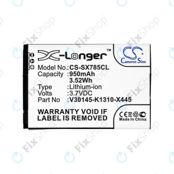 Батерия за Siemens Gigaset, Openstage, SL, 950mAh, Li-Ion, 3.7V, V30145-K1310-X445, HQ