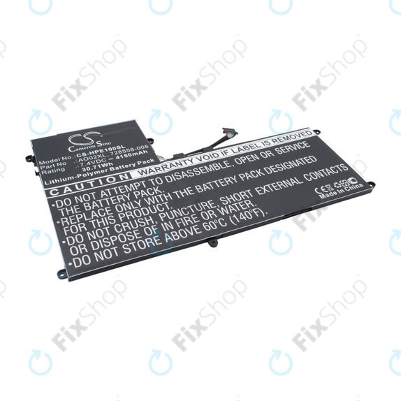 Батерия за HP Elitepad 1000, Elitepad 1000 G2, Ultrabook Ao02xl Series, 4150mAh, Li-Pol, 7.4V, AO02XL, HQ