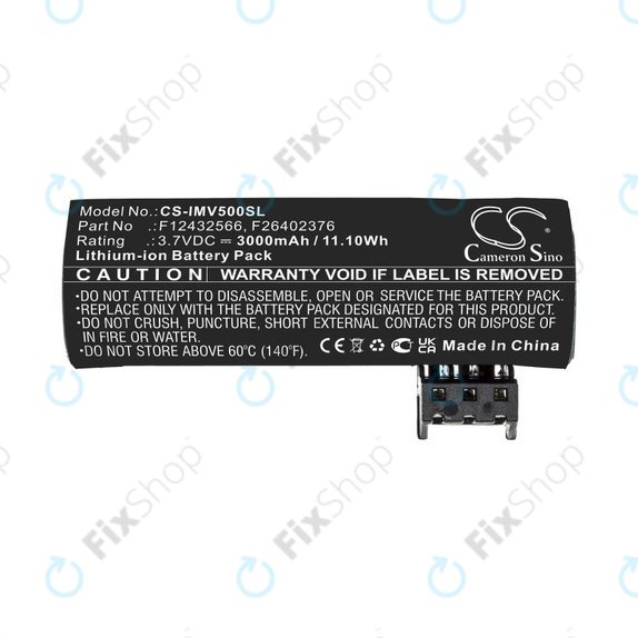 Батерия за Ingenico Move 5000, 3000mAh, Li-Ion, 3.7V, F26402376, HQ