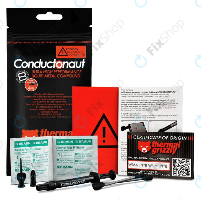 Течен метал 1g, Thermal Grizzly Conductonaut Extreme
