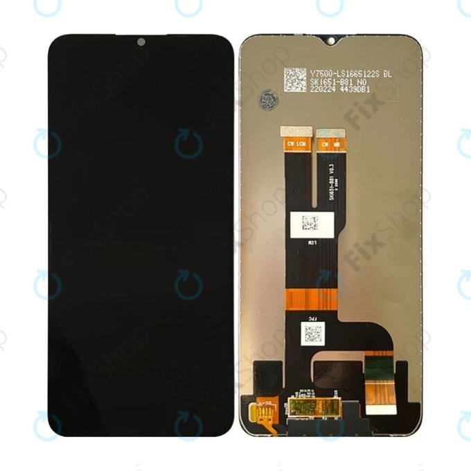 дисплей за Realme C31, Тъчскрийн без рамка, TFT