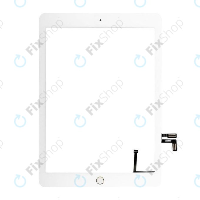 Тъчскрийн с бутон Home за iPad (5th Gen 2017), Gold