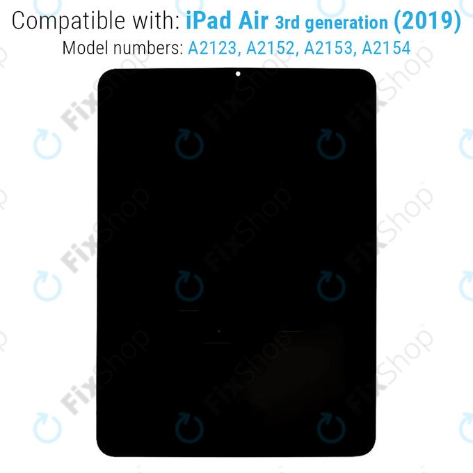 LCD дисплей за iPad Air (4th Gen 2020), Тъчскрийн без рамка, Refurbished