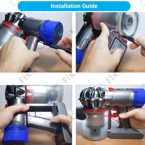 Батерия за Dyson V7, 968670-02, 968670-03, Li-Ion 21.6V 2200mAh