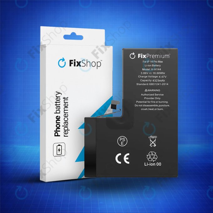 Батерия за iPhone 14 Pro Max, 4323mAh, A2830, FixPremium