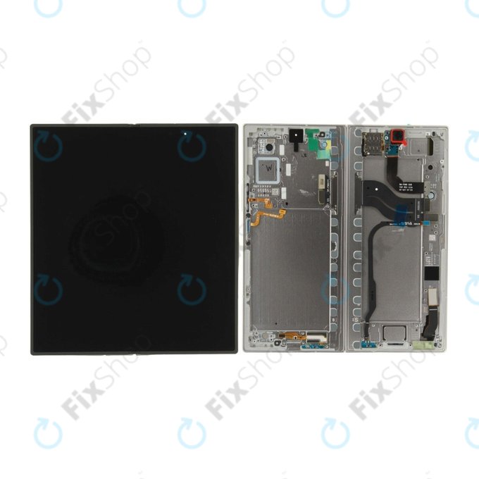 Дисплей OLED за Samsung Z Fold 7 F966B, Silver Shadow, Тъчскрийн с рамка