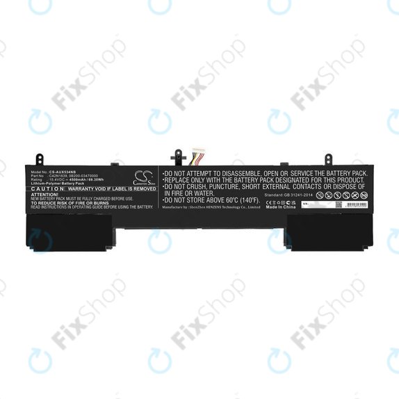 Батерия за Asus ZenBook 15 UX534FTC, Flip 15 UX563, 4500mAh, Li-Pol, 15.4V, C42N1839, HQ