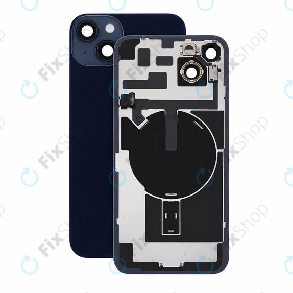 Стъкло на задния капак за iPhone 14 Plus, Midnight, Pulled A