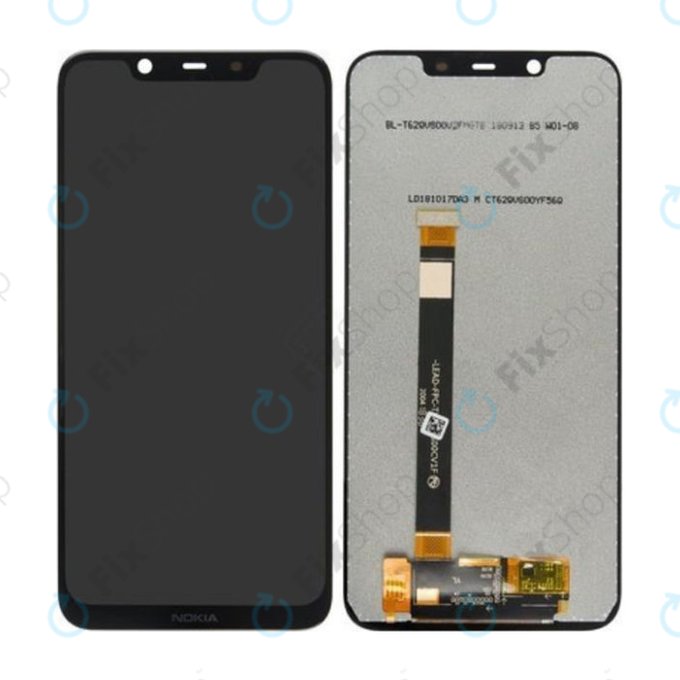 дисплей за Nokia 8.1 (Nokia X7), Тъчскрийн без рамка, TFT