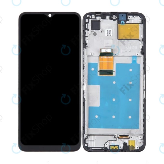 дисплей за Honor X6, Тъчскрийн и рамка, Midnight Black, TFT