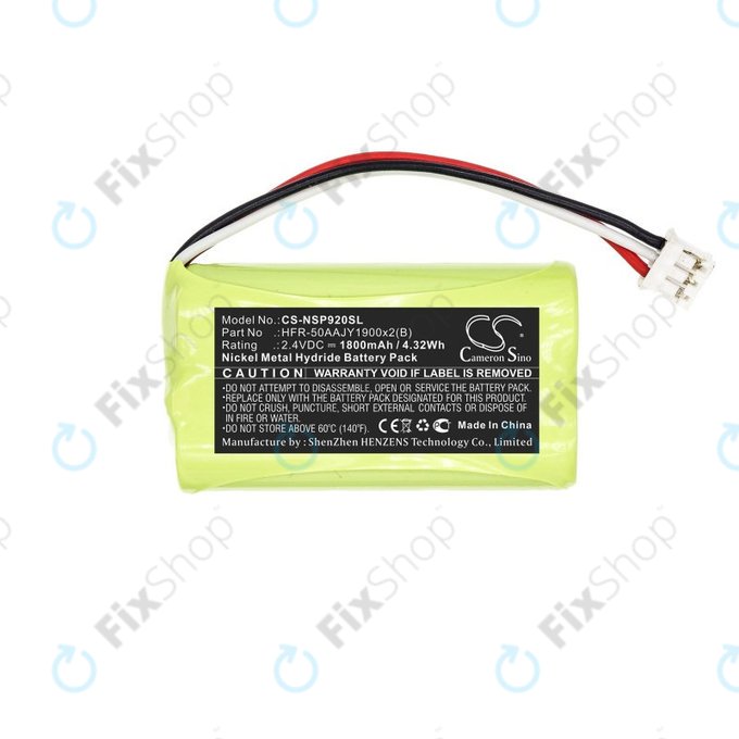 Батерия за Nvidia P2920, Nvidia Shield Game Controller, 1800mAh, Ni-MH, 2.4V, HFR-50AAJY1900x2(B), HQ