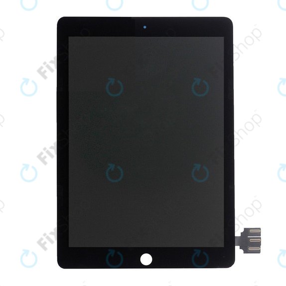 LCD дисплей за iPad Pro 9.7" (2016), Black, Тъчскрийн без рамка