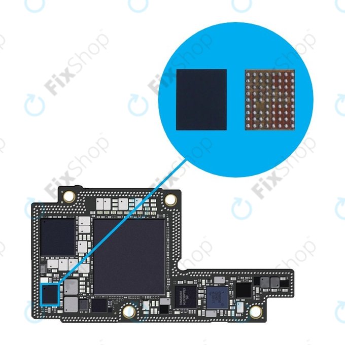 USB зареждащ IC за iPhone XR, XS, XS Max, U3300 SN2600