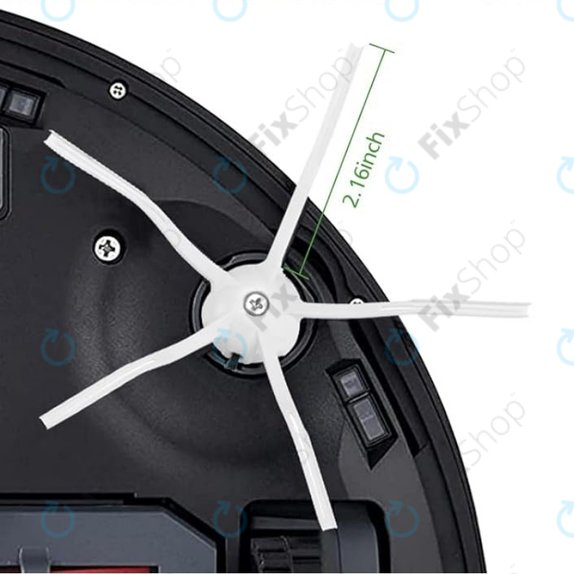 Комплект резервни части за Xiaomi Roborock Q7+, Q7 Max, Q7 Max+ (2x Основна четка, 4x Филтър, 4x Странична четка – бяла, 4x Моп кърпа, 4x Торба за прах)
